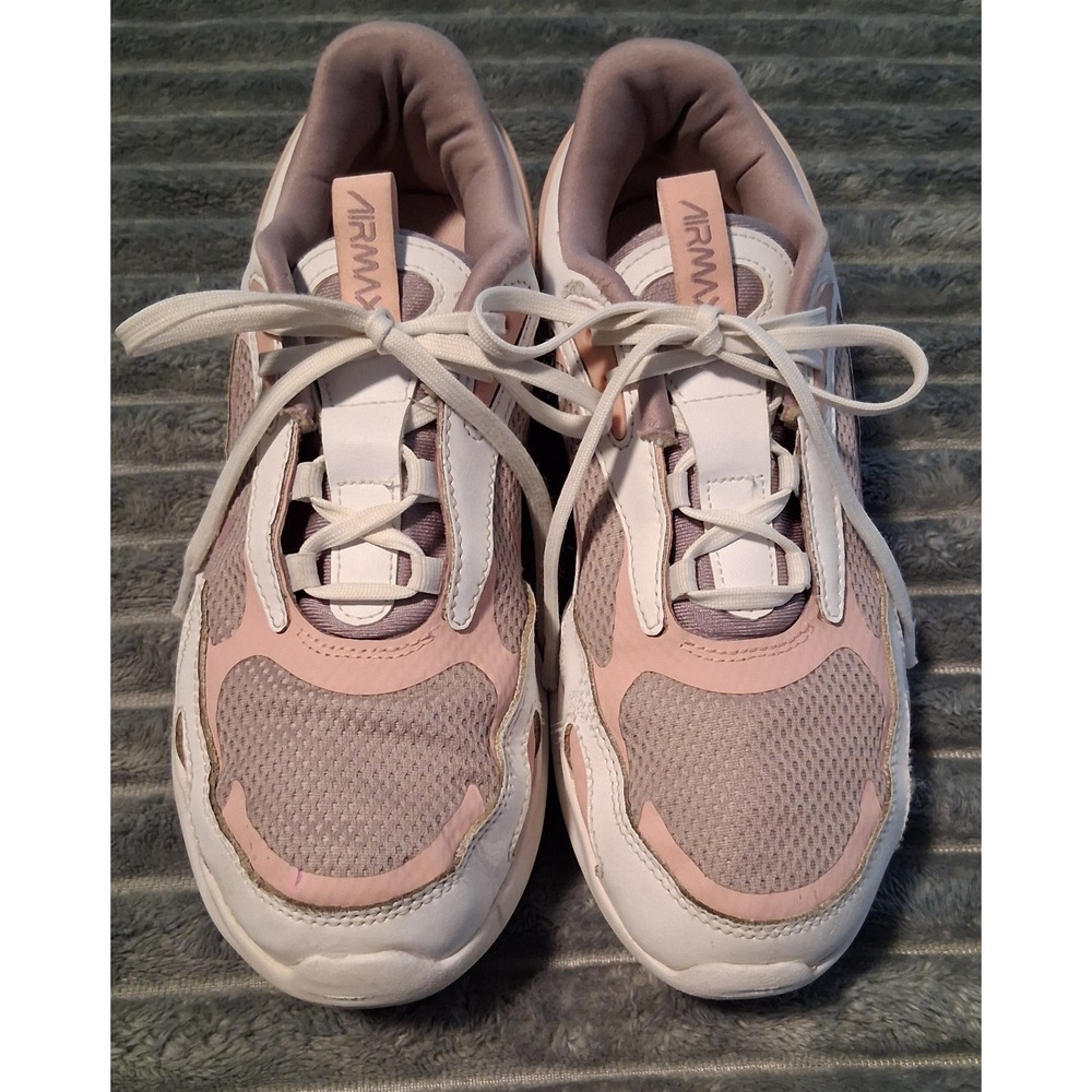 Size 7 Women's  Nike Air Max Bolt CW1626-200 White/Pink